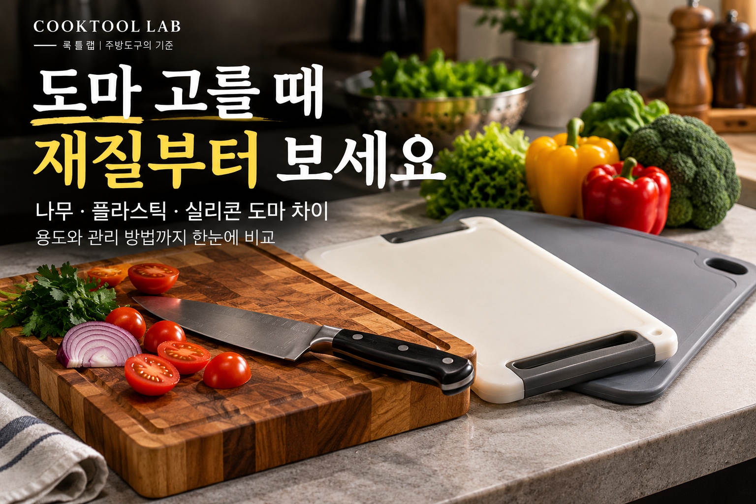 도마 고르는 법 가이드